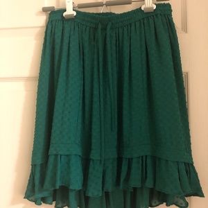 Club Monaco Kelly Green Skirt
